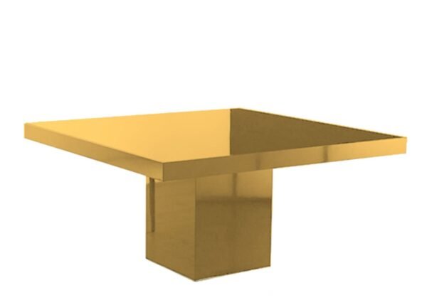 Gold Block Table