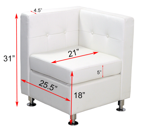 Lounge sectional Corner seat