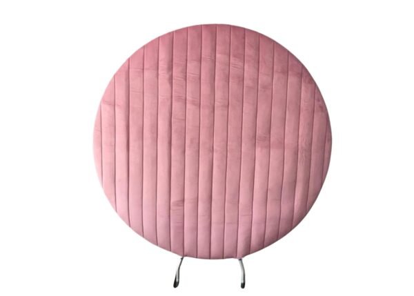 Round Velvet Wall