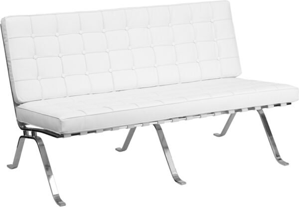 Hercules White Leather