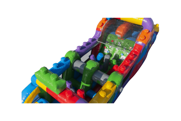 38 Ft Mega Blocks Wet Dry Obstacle Course-HR - Image 4
