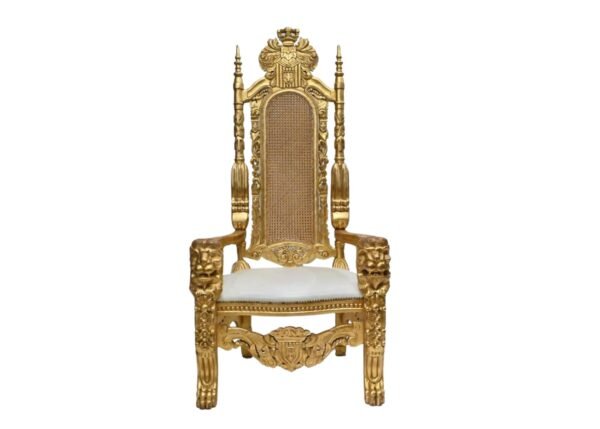 B.7. Lion Throne Chair with Arms