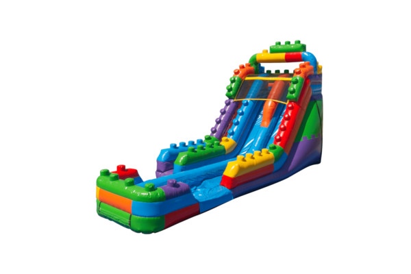 18 Ft Mega Blocks Slide DL-HR