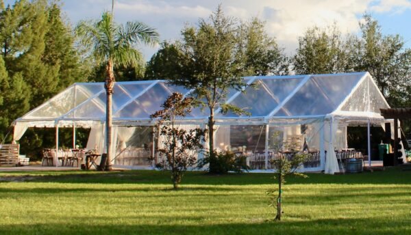 Clear Top Tent